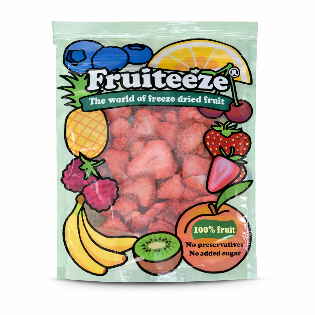 Freeze dried Strawberry slices Fruiteeze